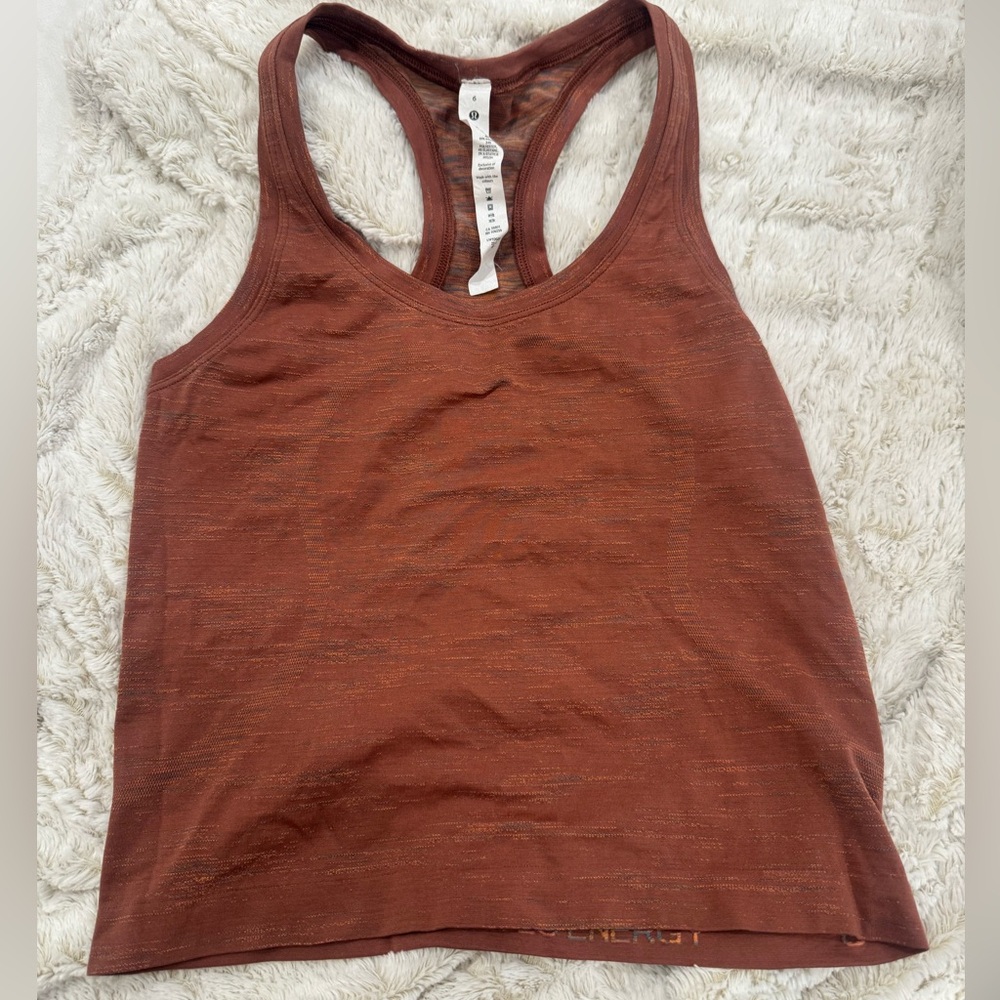 Lululemon swiftly tank sz 6